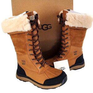 UGG 5 Adirondack Tall Boot III Fur Waterproof Sheepskin Leather Outdoor Shoes